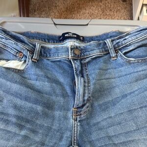 Hollister Men's Light Blue Slim Jeans